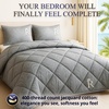 image:imageRoyal Therapy King Size Comforter Cooling Down Alternative Duvet Insert White Lightweight King Comforter for All SeasonsGrey