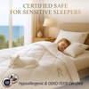 image:imageRoyal Therapy King Size Comforter Cooling Down Alternative Duvet Insert White Lightweight King Comforter for All SeasonsWhite