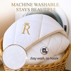 image:imageRoyal Therapy King Size Comforter Cooling Down Alternative Duvet Insert White Lightweight King Comforter for All SeasonsWhite