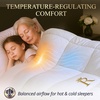 image:imageRoyal Therapy King Size Comforter Cooling Down Alternative Duvet Insert White Lightweight King Comforter for All SeasonsWhite