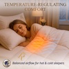 image:imageRoyal Therapy King Size Comforter Cooling Down Alternative Duvet Insert White Lightweight King Comforter for All SeasonsWhite
