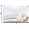 image:imageRoyal Therapy KingSize Professional Hotel Pillow Pack of 1  A Set of Premium Plush Gel Microfiber Down Alternative Hypoallergenic Bed Pillows for Your Bedroom  Side Stomach amp Back SleepersGoose Down