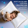 image:imageRoyal Therapy KingSize Professional Hotel Pillow Pack of 1  A Set of Premium Plush Gel Microfiber Down Alternative Hypoallergenic Bed Pillows for Your Bedroom  Side Stomach amp Back SleepersGoose Down