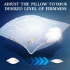 image:imageRoyal Therapy KingSize Professional Hotel Pillow Pack of 1  A Set of Premium Plush Gel Microfiber Down Alternative Hypoallergenic Bed Pillows for Your Bedroom  Side Stomach amp Back SleepersDown Alternative