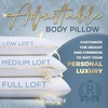 image:imageRoyal Therapy Queen 2Pack Memory Foam Pillow Adjustable Shredded OdorFree CutOut Bed Pillow for Neck amp Shoulder Pain Relief Breathable Support for Back Stomach Side Sleepers BioFormTraditional Shredded