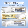 image:imageRoyal Therapy Queen 2Pack Memory Foam Pillow Adjustable Shredded OdorFree CutOut Bed Pillow for Neck amp Shoulder Pain Relief Breathable Support for Back Stomach Side Sleepers BioFormAirFlowPRO Shredded