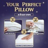 image:imageRoyal Therapy Queen 2Pack Memory Foam Pillow Adjustable Shredded OdorFree CutOut Bed Pillow for Neck amp Shoulder Pain Relief Breathable Support for Back Stomach Side Sleepers BioFormBioForm Shredded