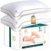 image:imageRoyal Therapy Queen 2Pack Memory Foam Pillow Adjustable Shredded OdorFree CutOut Bed Pillow for Neck amp Shoulder Pain Relief Breathable Support for Back Stomach Side Sleepers BioFormBioForm Shredded