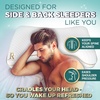 image:imageRoyal Therapy Queen 2Pack Memory Foam Pillow Adjustable Shredded OdorFree CutOut Bed Pillow for Neck amp Shoulder Pain Relief Breathable Support for Back Stomach Side Sleepers BioFormBioForm Shredded