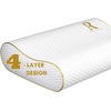 image:imageRoyal Therapy Travel Memory Foam Cervical Pillow  Contour Pillow for Neck and Shoulder PainExtra Queen 24 x 14 x 65 2Pack