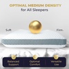 image:imageRoyal Therapy Travel Memory Foam Cervical Pillow  Contour Pillow for Neck and Shoulder PainSmart Value King  31 x 14 x 51