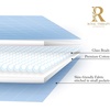 image:imageRoyal Therapy Weighted Blanket  Heavy 100 Cotton Blankets with Premium Glass Beads 60x80 25lbs Prussian Blue Suitable for One Person 250lb  Use on QueenKing BedPrussian Blue