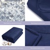 image:imageRoyal Therapy Weighted Blanket  Heavy 100 Cotton Blankets with Premium Glass Beads 60x80 25lbs Prussian Blue Suitable for One Person 250lb  Use on QueenKing BedPrussian Blue