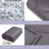 image:imageRoyal Therapy Weighted Blanket  Heavy 100 Cotton Blankets with Premium Glass Beads 60x80 25lbs Prussian Blue Suitable for One Person 250lb  Use on QueenKing BedRoyal Grey
