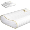 image:imageRoyal Therapy Travel Memory Foam Cervical Pillow  Contour Pillow for Neck and Shoulder PainQueen 24 x 14 x 5