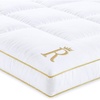 image:imageTwin Size Mattress Topper  823 Inches Deep Pocket 400 TC Cotton Extra Thick Mattress Topper Soft Mattress Down Alternative Fill Cover Cooling Overfilled 1400GSM Mattress Pad