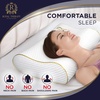 image:imageRoyal Therapy Memory Foam Pillow Queen Pain Relief Neck and Shoulder Pain Side Sleeper Pillow Cervical Neck SleepingExtra King  31 x 14 x 65 2Pack