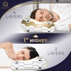 image:imageRoyal Therapy Memory Foam Pillow Queen Pain Relief Neck and Shoulder Pain Side Sleeper Pillow Cervical Neck SleepingExtra King  31 x 14 x 65