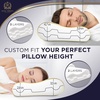 image:imageRoyal Therapy Memory Foam Pillow Queen Pain Relief Neck and Shoulder Pain Side Sleeper Pillow Cervical Neck SleepingQueen 24 x 14 x 5 2pack