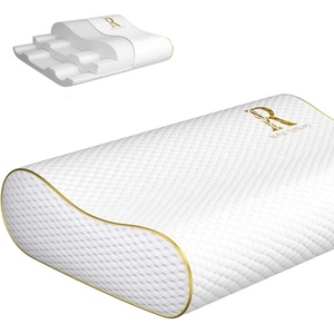 image:imageRoyal Therapy Memory Foam Pillow Queen Pain Relief Neck and Shoulder Pain Side Sleeper Pillow Cervical Neck SleepingQueen 24 x 14 x 5